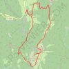 Trace GPS Pointe de la Galoppaz, itinéraire, parcours