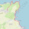 Trace GPS Etape 2 - BARFLEUR à GATTEVILLE-PHARE, itinéraire, parcours