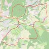 Trace GPS Boucle au départ du cimetière de Macheren, itinéraire, parcours