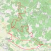 Trace GPS Randonnée VTT autour de Dompierre-sur-Charente, itinéraire, parcours