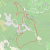 Trace GPS Mons - Les Sources de la Siagnole, itinéraire, parcours