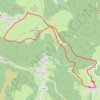 Trace GPS Le Mont Saint-Jean - Belmont, itinéraire, parcours