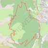 Trace GPS Col de Napremont, itinéraire, parcours