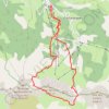 Trace GPS Le Sauze - Chapeau de gendarme - Le tour des BREC, itinéraire, parcours