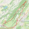 Trace GPS Les Tours de Montmayeur, itinéraire, parcours