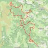 Trace GPS Gumières - Montagne de Courreau - Gumières, itinéraire, parcours