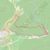 Trace GPS Gorges du Verdouble par le Chemin du Moulin de Ribaute, itinéraire, parcours