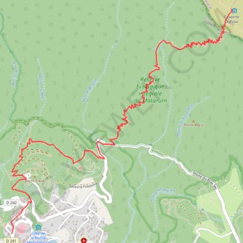 Trace GPS GRR2 De Cilaos à Caverne Dufour, itinéraire, parcours