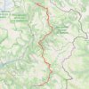 Trace GPS 4 Briancon-Barcelonnette, itinéraire, parcours