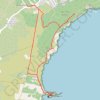 Trace GPS Morgat - Pointe de St-Hernot, itinéraire, parcours