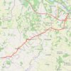 Trace GPS Auvillar - Castet-Arrouy, itinéraire, parcours