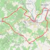 Trace GPS Circuit découverte - Châteauneuf-sur-Charente, itinéraire, parcours