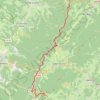 Trace GPS Crêtes des Vosges - De Sainte-Marie-aux-Mines au col du Calvaire, itinéraire, parcours