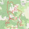 Trace GPS Gorges de la Dourbie - La Roque Marguerite, itinéraire, parcours
