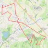 Trace GPS Boucle 20km Bois Moncel, itinéraire, parcours