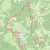 Trace GPS Poule-les-Écharmeaux Marche à pied, itinéraire, parcours