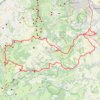 Trace GPS Les puys d'Auvergne, itinéraire, parcours