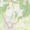 Trace GPS Villette de Vienne (38) par le bois de Servanay, itinéraire, parcours