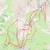 Trace GPS Ski Alpin Orcière Merlette, itinéraire, parcours