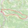 Trace GPS De Foix à Lavelanet par Roquefixade, itinéraire, parcours