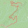 Trace GPS Myrtle Point, Mount LeConte and Cliff Top, itinéraire, parcours
