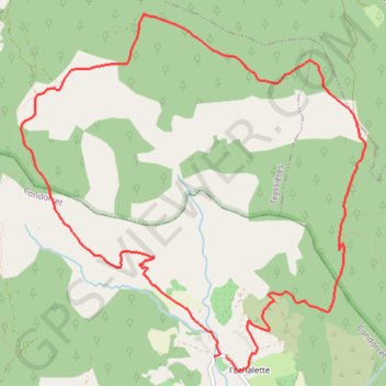 Trace GPS Condorcet - Montagne d'Autuche, itinéraire, parcours