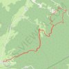 Trace GPS Cerniebaud La Bourre, itinéraire, parcours