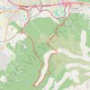 Trace GPS Pont de l'arc - Montaiguet, itinéraire, parcours