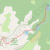 Trace GPS Le Roc Blanc (Donezan), itinéraire, parcours