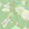 Trace GPS Bois de Hollande, itinéraire, parcours