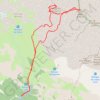 Trace GPS Pics d'Aspe et Llena de la Gargante depuis Saleras, itinéraire, parcours