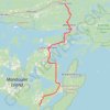 Trace GPS Espanola - South Baymouth, itinéraire, parcours