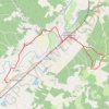 Trace GPS Les Peintures - Forêt de la Double, itinéraire, parcours