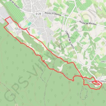 Trace GPS Trail et Marche nordique 8,7 km, itinéraire, parcours