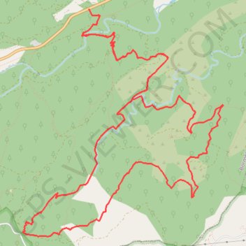 Trace GPS Randonnée - La Forêt du Dom, itinéraire, parcours