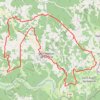 Trace GPS Saint Martial de Nabirat, itinéraire, parcours