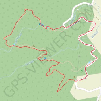 Trace GPS RandoPitons.re #1314 - Le circuit des Ravenales au Chemin de Ceinture, itinéraire, parcours