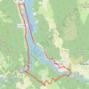 Trace GPS Mayres-Savel Monteynard, itinéraire, parcours