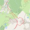 Trace GPS Ski de rando saint barthelemy, itinéraire, parcours