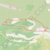 Trace GPS COURSEGOULES Saint FONS, itinéraire, parcours