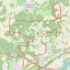 Trace GPS Cinq-Mars-la-Pile, Maziéres-de-Touraine, Langeais, itinéraire, parcours