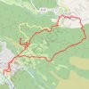 Trace GPS Fillols par le Col de Juell, itinéraire, parcours