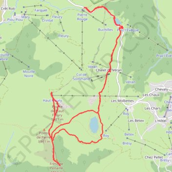 Trace GPS 2021-06-01 14:40:35, itinéraire, parcours