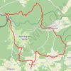 Trace GPS Boucle VTT depuis Rienne, itinéraire, parcours