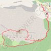 Trace GPS Calamès - Secteur Pilier des Cathares - Pilier des Cathares, itinéraire, parcours