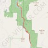 Trace GPS Auburn State Recreation Area, itinéraire, parcours