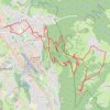 Trace GPS Bauges - Mont Saint-Michel - La Miat, itinéraire, parcours