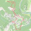 Trace GPS Ribes, Ardèche, itinéraire, parcours