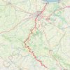 Trace GPS GR36 De Ouistreham (Calvados) à Putanges-Pont-Ecrepin (Orne), itinéraire, parcours
