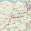 Trace GPS Schelderoute, itinéraire, parcours